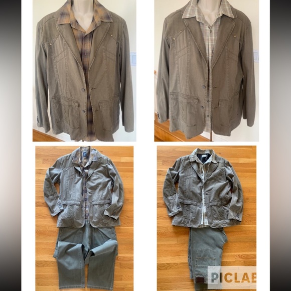 RED HEAD Since 1856 Mens Work Camping Safari Pants Bottom Tan Cotton Sz 40 x 34 - Picture 11 of 12